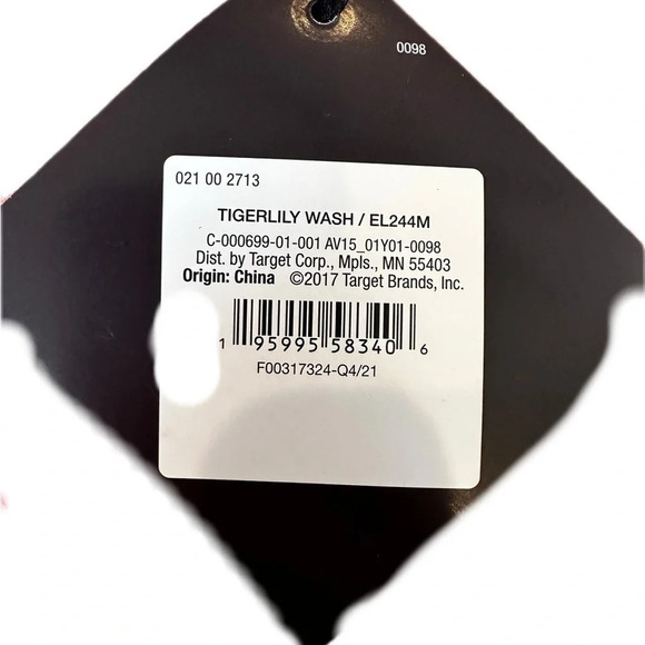 Ava & Viv Plus Size High-Rise Stretch Denim Jean Shorts- Orange / Coral - Picture 5 of 5